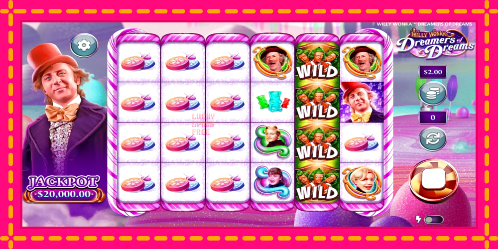 Willy Wonka Dreamers of Dreams - thiết bị chơi game với phần thưởng độc đáo, hình ảnh 2