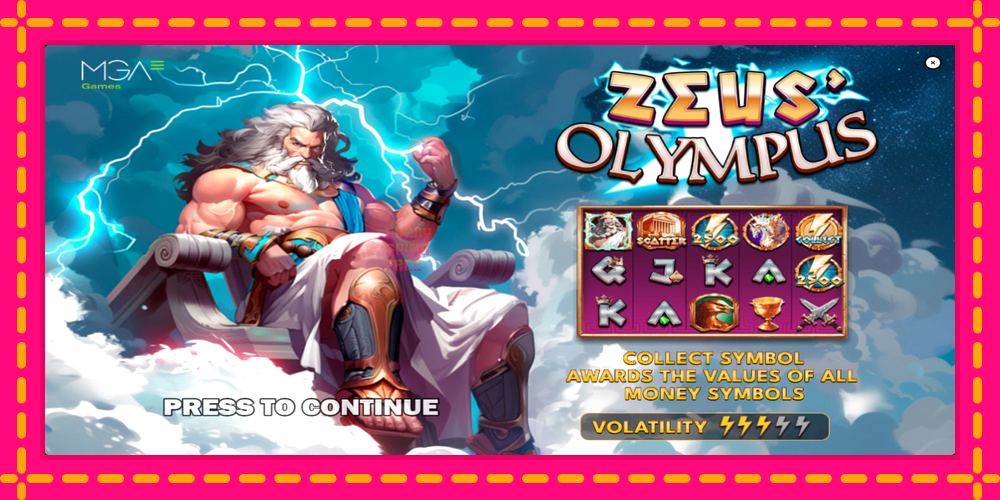 Zeus Olympus - thiết bị chơi game với phần thưởng độc đáo, hình ảnh 1