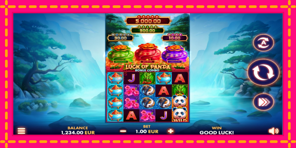 Luck of Panda Bonus Combo - thiết bị chơi game với phần thưởng độc đáo, hình ảnh 1