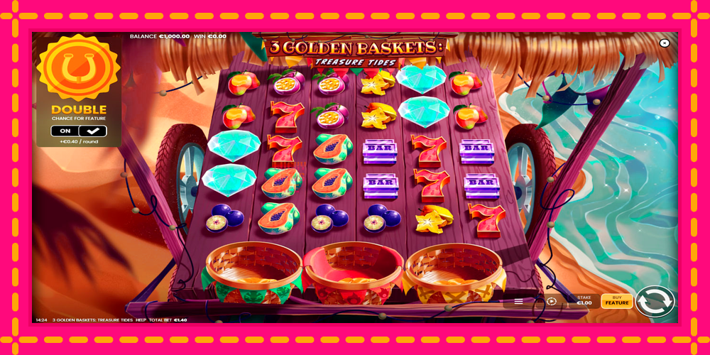 3 Golden Baskets: Treasure Tides - thiết bị chơi game với phần thưởng độc đáo, hình ảnh 1