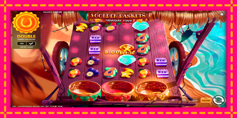 3 Golden Baskets: Treasure Tides - thiết bị chơi game với phần thưởng độc đáo, hình ảnh 2