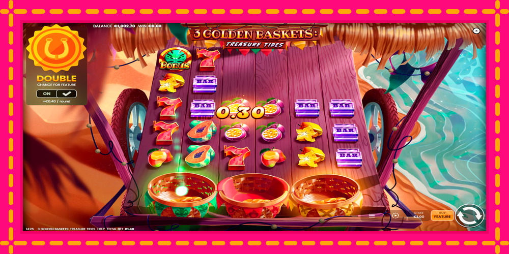 3 Golden Baskets: Treasure Tides - thiết bị chơi game với phần thưởng độc đáo, hình ảnh 3