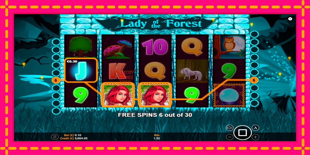 Lady of the Forest - thiết bị chơi game với phần thưởng độc đáo, hình ảnh 4