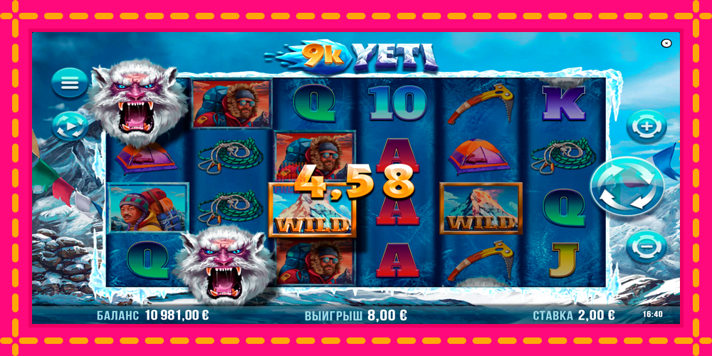 9k Yeti - thiết bị chơi game với phần thưởng độc đáo, hình ảnh 3