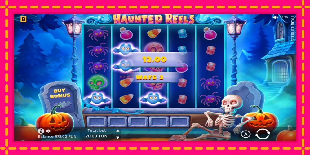 Haunted Reels - thiết bị chơi game với phần thưởng độc đáo, hình ảnh 3