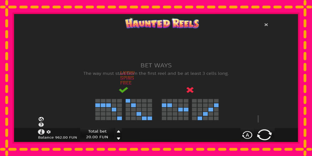 Haunted Reels - thiết bị chơi game với phần thưởng độc đáo, hình ảnh 7