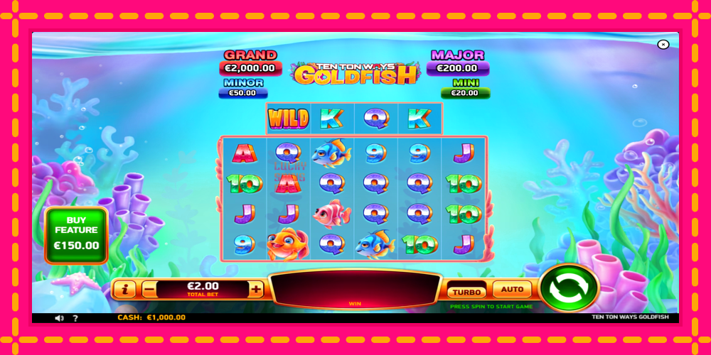 Ten Ton Ways Goldfish - thiết bị chơi game với phần thưởng độc đáo, hình ảnh 2