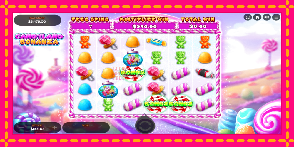 Candyland Bonanza - thiết bị chơi game với phần thưởng độc đáo, hình ảnh 4