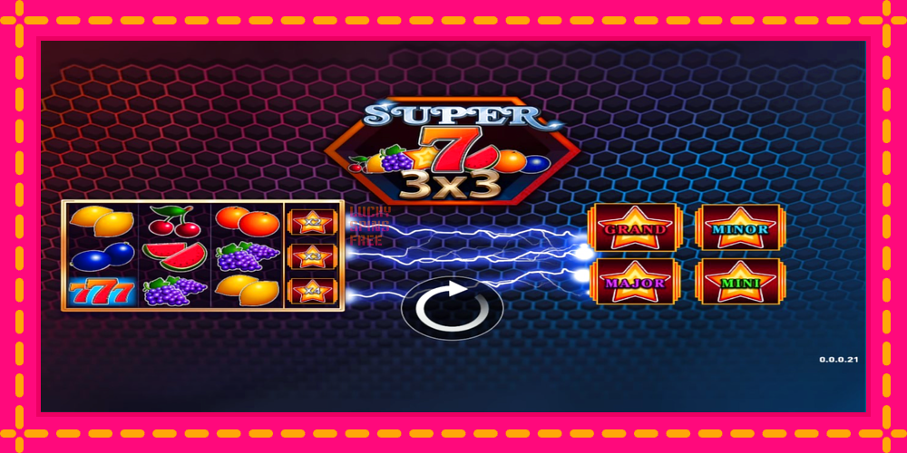 Super 7 3x3 - thiết bị chơi game với phần thưởng độc đáo, hình ảnh 1