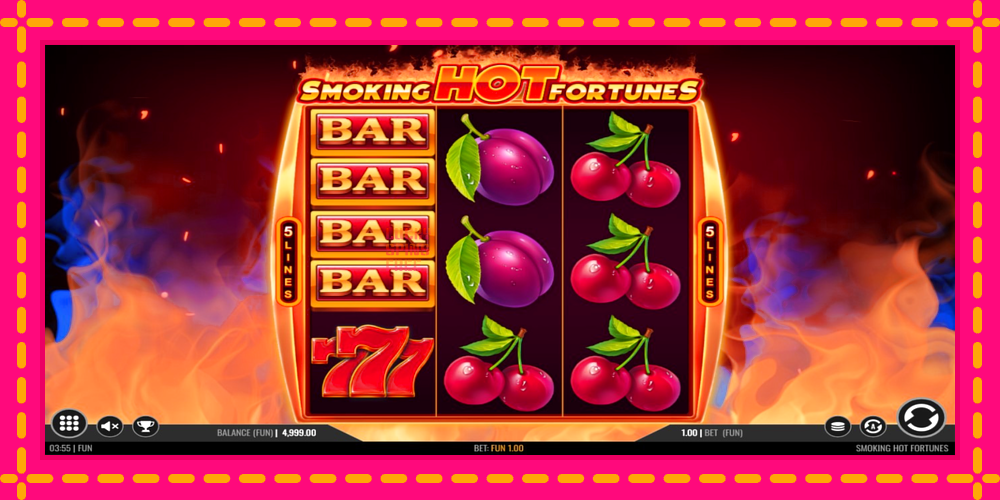 Smoking Hot Fortunes - thiết bị chơi game với phần thưởng độc đáo, hình ảnh 1