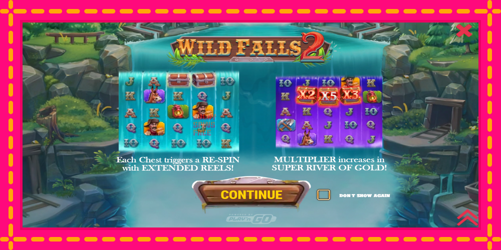 Wild Falls 2 - thiết bị chơi game với phần thưởng độc đáo, hình ảnh 1