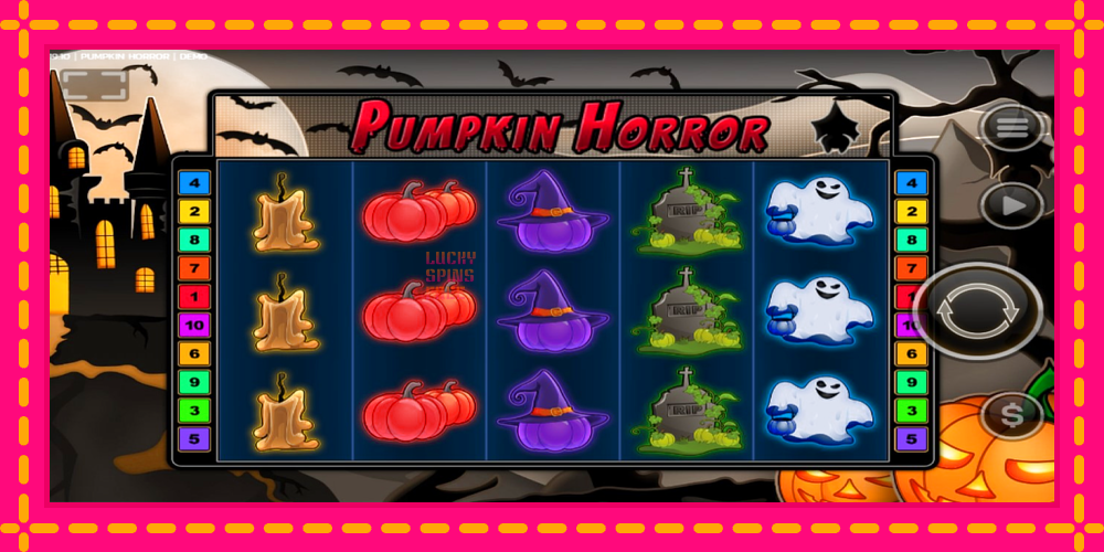 Pumpkin Horror - thiết bị chơi game với phần thưởng độc đáo, hình ảnh 1