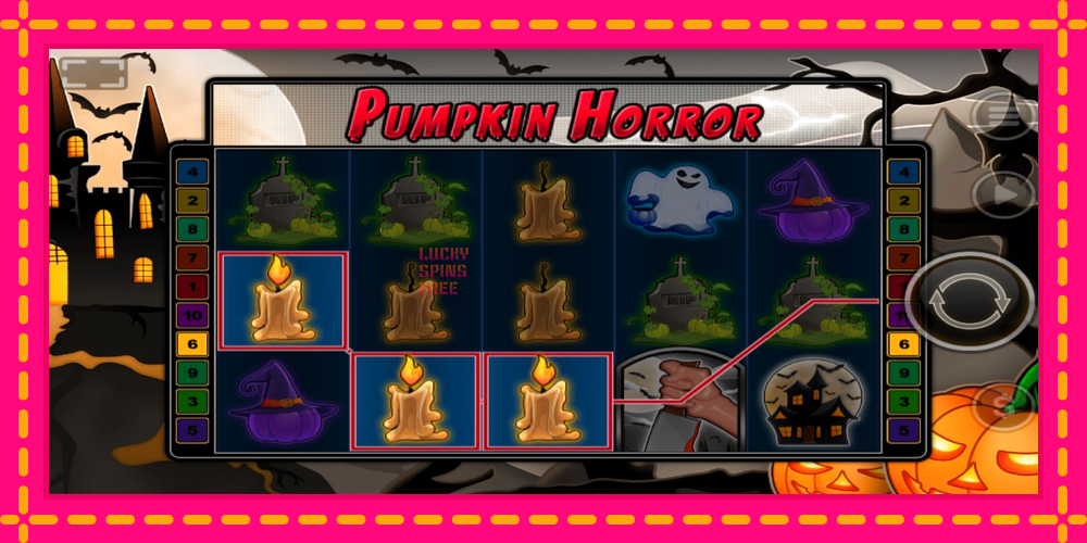 Pumpkin Horror - thiết bị chơi game với phần thưởng độc đáo, hình ảnh 2