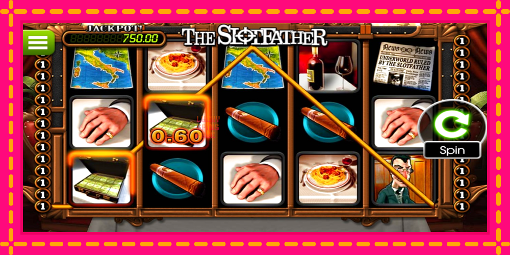 The Slotfather - thiết bị chơi game với phần thưởng độc đáo, hình ảnh 3