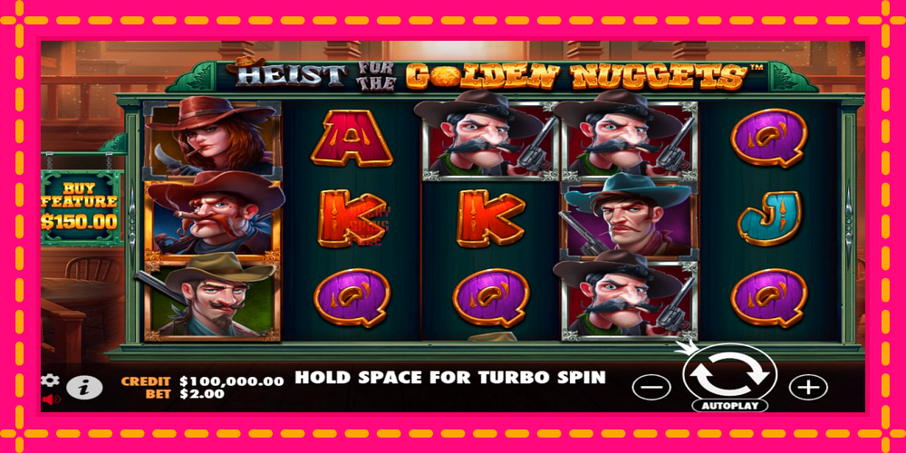 Heist for the Golden Nuggets - thiết bị chơi game với phần thưởng độc đáo, hình ảnh 1