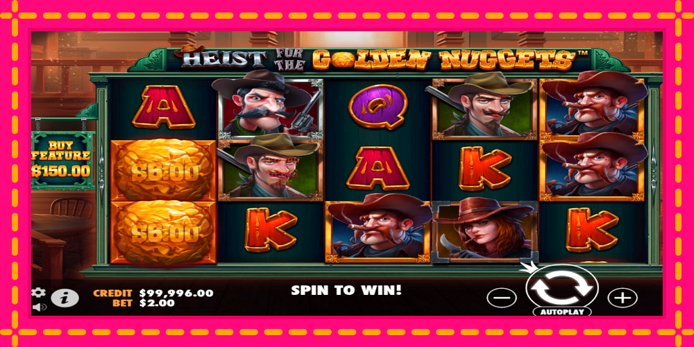 Heist for the Golden Nuggets - thiết bị chơi game với phần thưởng độc đáo, hình ảnh 2