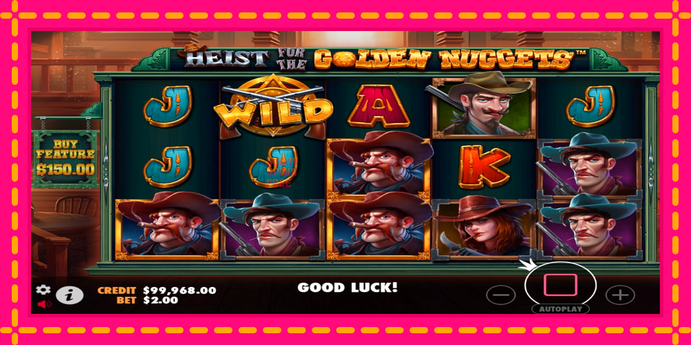 Heist for the Golden Nuggets - thiết bị chơi game với phần thưởng độc đáo, hình ảnh 3