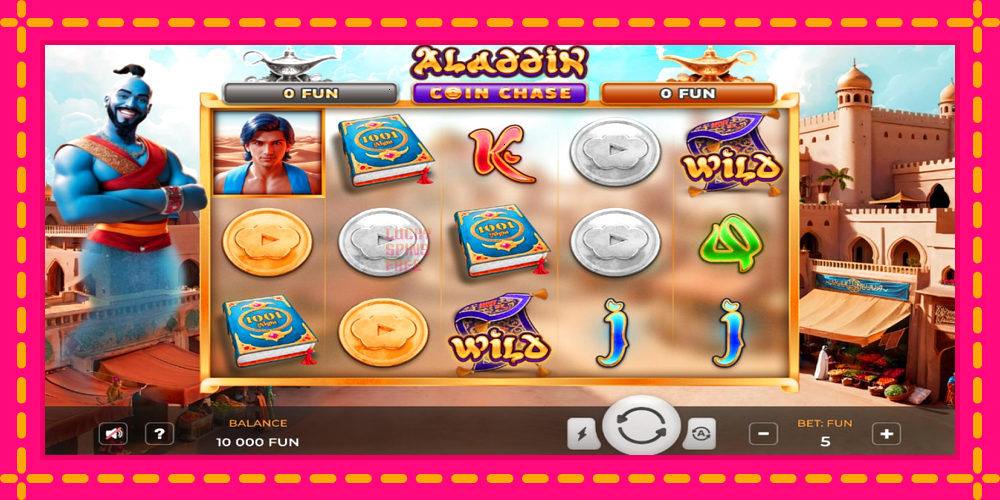 Aladdin Coin Chase - thiết bị chơi game với phần thưởng độc đáo, hình ảnh 1