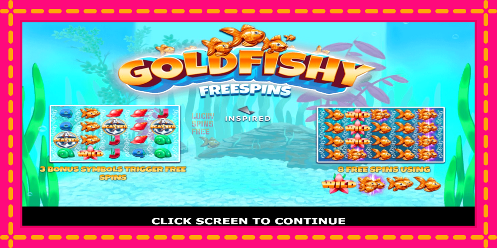 Gold Fishy Free Spins - thiết bị chơi game với phần thưởng độc đáo, hình ảnh 1