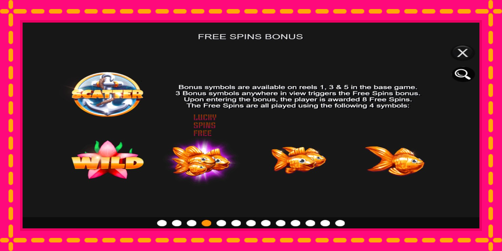 Gold Fishy Free Spins - thiết bị chơi game với phần thưởng độc đáo, hình ảnh 5