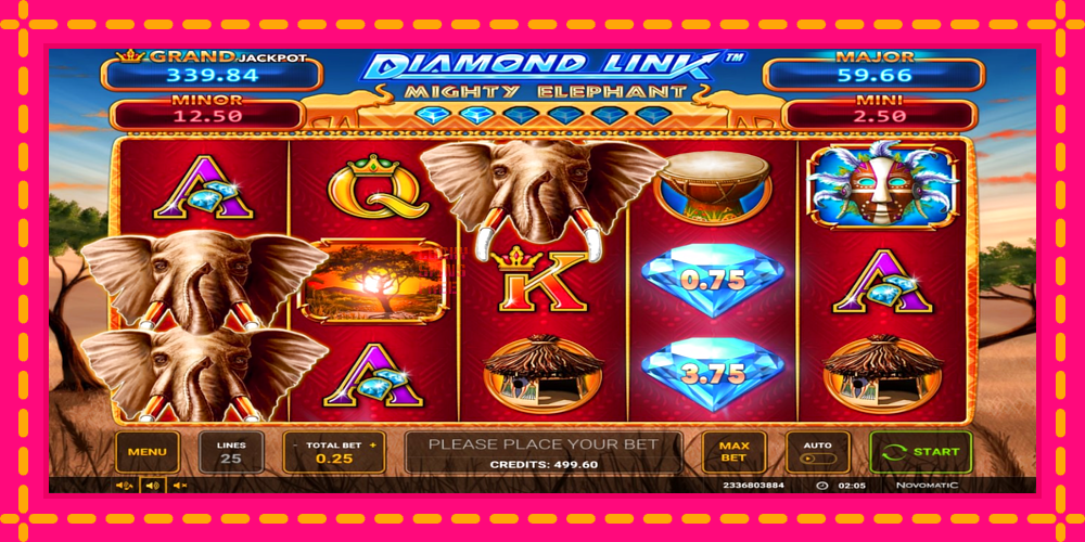 Diamond Link: Mighty Elephant - thiết bị chơi game với phần thưởng độc đáo, hình ảnh 1