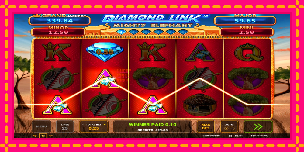 Diamond Link: Mighty Elephant - thiết bị chơi game với phần thưởng độc đáo, hình ảnh 2