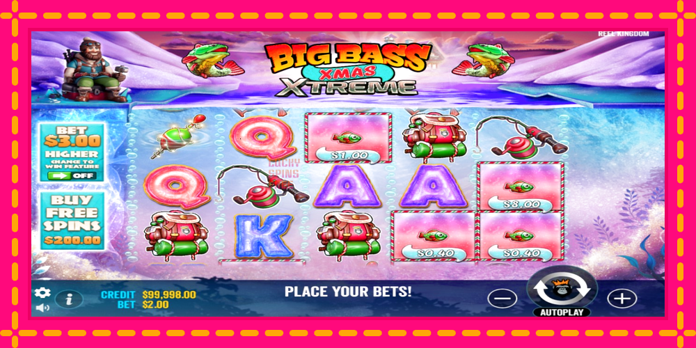 Big Bass Xmas Xtreme - thiết bị chơi game với phần thưởng độc đáo, hình ảnh 2