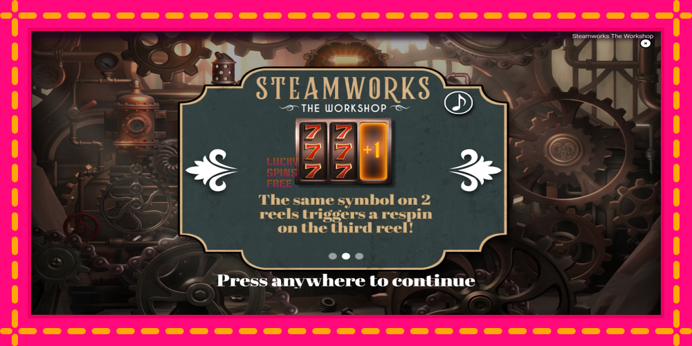 Steamworks - The Workshop - thiết bị chơi game với phần thưởng độc đáo, hình ảnh 1