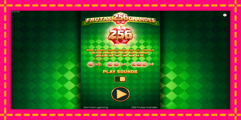 256 Frutas Grandes - thiết bị chơi game với phần thưởng độc đáo, hình ảnh 1