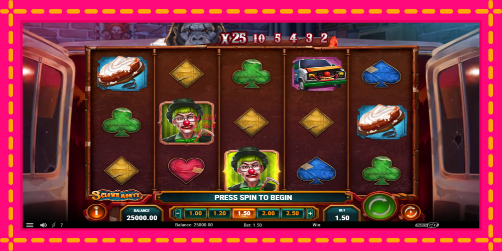 3 Clown Monty - thiết bị chơi game với phần thưởng độc đáo, hình ảnh 2