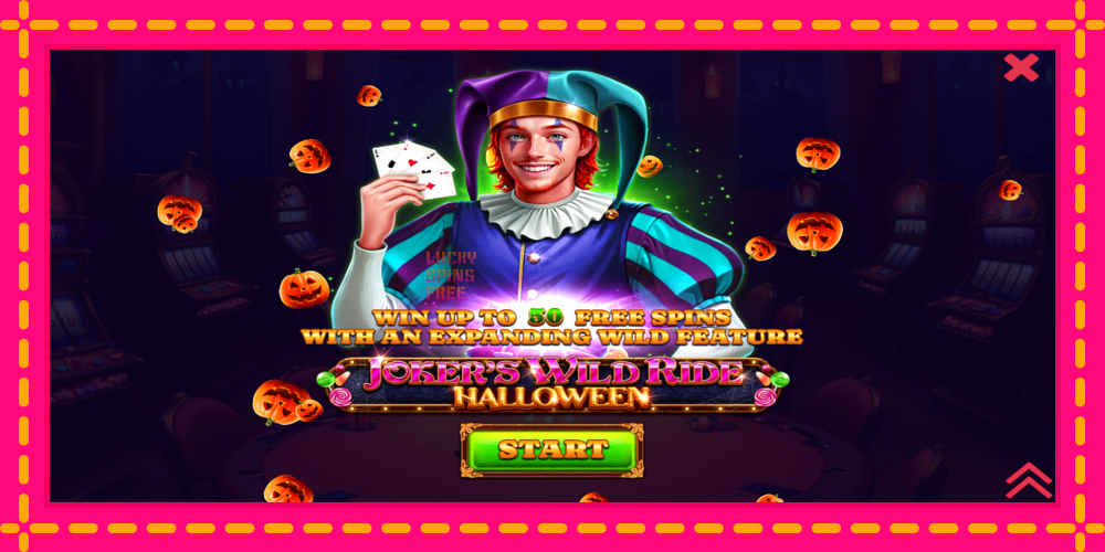 Jokers Wild Ride Halloween - thiết bị chơi game với phần thưởng độc đáo, hình ảnh 1