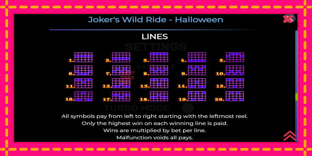 Jokers Wild Ride Halloween - thiết bị chơi game với phần thưởng độc đáo, hình ảnh 7