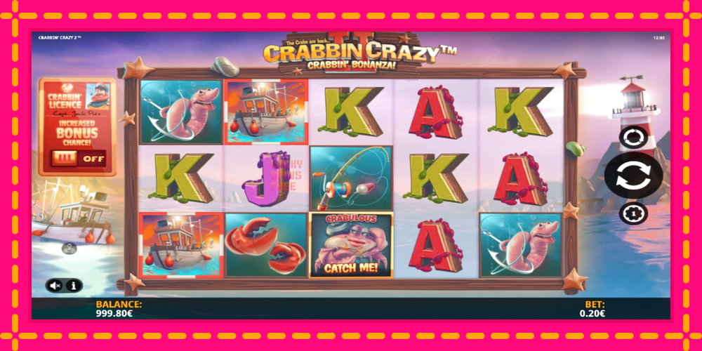 Crabbin Crazy 2 - thiết bị chơi game với phần thưởng độc đáo, hình ảnh 2