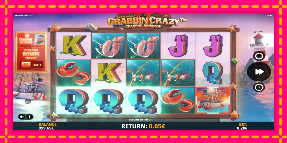 Crabbin Crazy 2 - thiết bị chơi game với phần thưởng độc đáo, hình ảnh 3