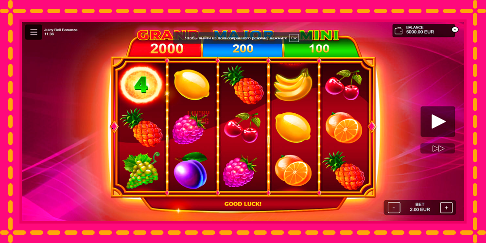 Juicy Bell Bonanza - thiết bị chơi game với phần thưởng độc đáo, hình ảnh 1