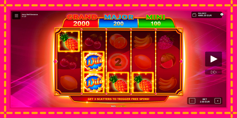 Juicy Bell Bonanza - thiết bị chơi game với phần thưởng độc đáo, hình ảnh 2