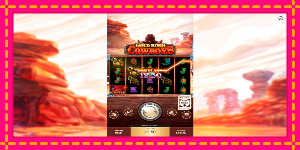 Gold Rush Cowboys - thiết bị chơi game với phần thưởng độc đáo, hình ảnh 3