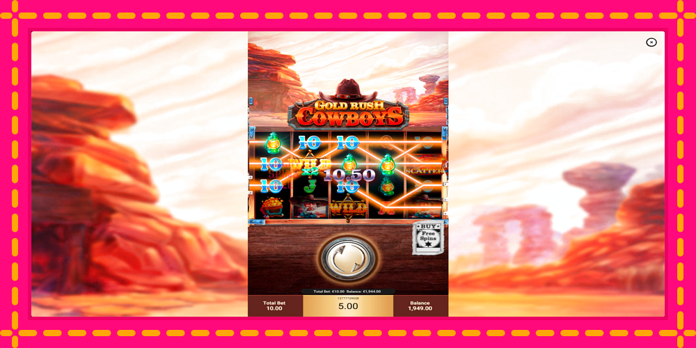 Gold Rush Cowboys - thiết bị chơi game với phần thưởng độc đáo, hình ảnh 5