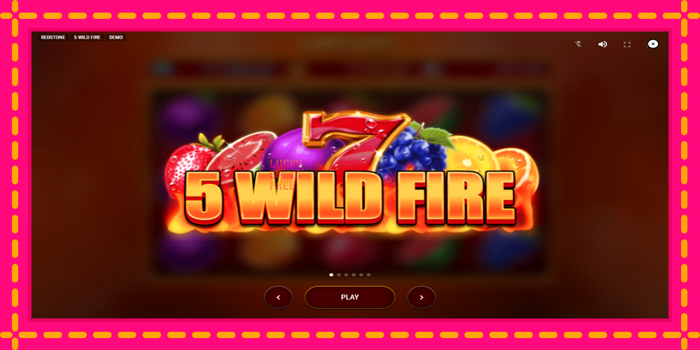 5 Wild Fire - thiết bị chơi game với phần thưởng độc đáo, hình ảnh 1