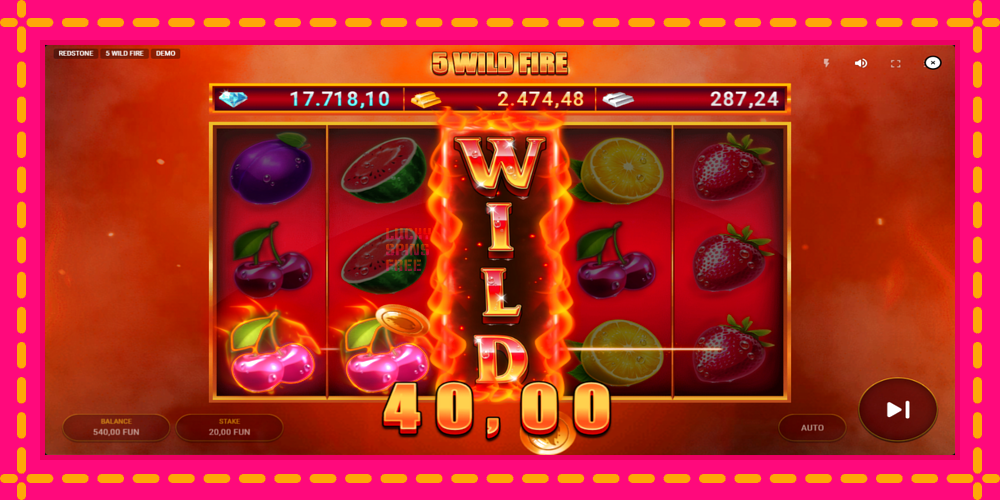 5 Wild Fire - thiết bị chơi game với phần thưởng độc đáo, hình ảnh 3