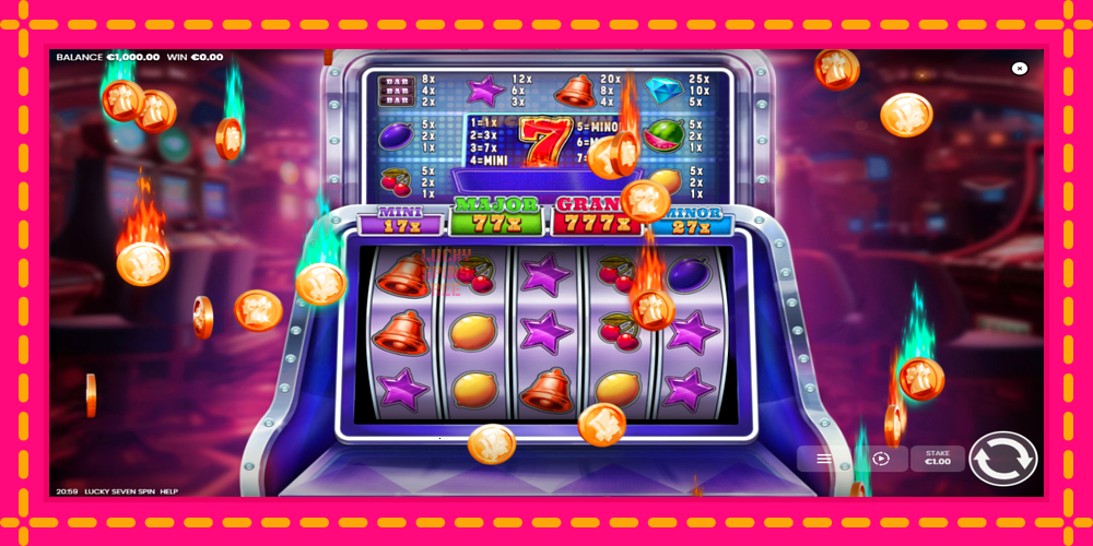 Lucky Seven Spin - thiết bị chơi game với phần thưởng độc đáo, hình ảnh 2