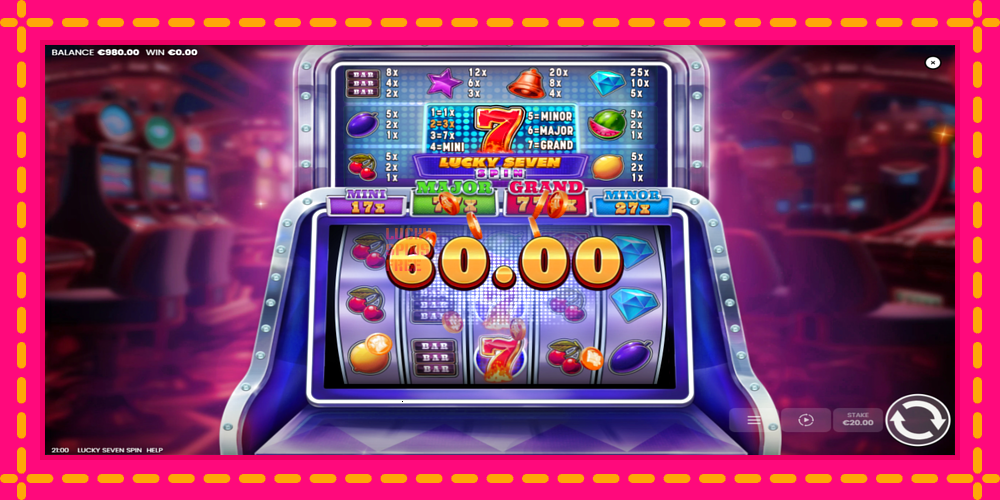 Lucky Seven Spin - thiết bị chơi game với phần thưởng độc đáo, hình ảnh 3