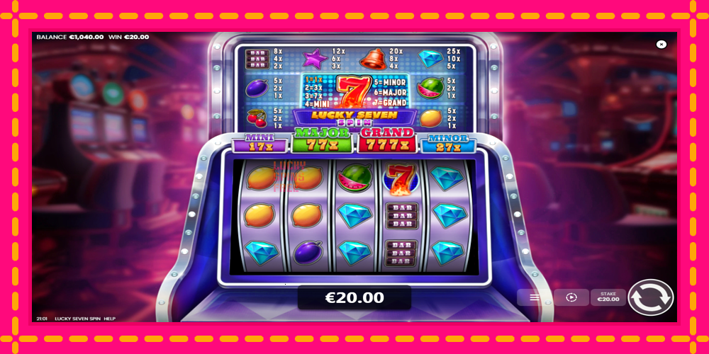 Lucky Seven Spin - thiết bị chơi game với phần thưởng độc đáo, hình ảnh 4