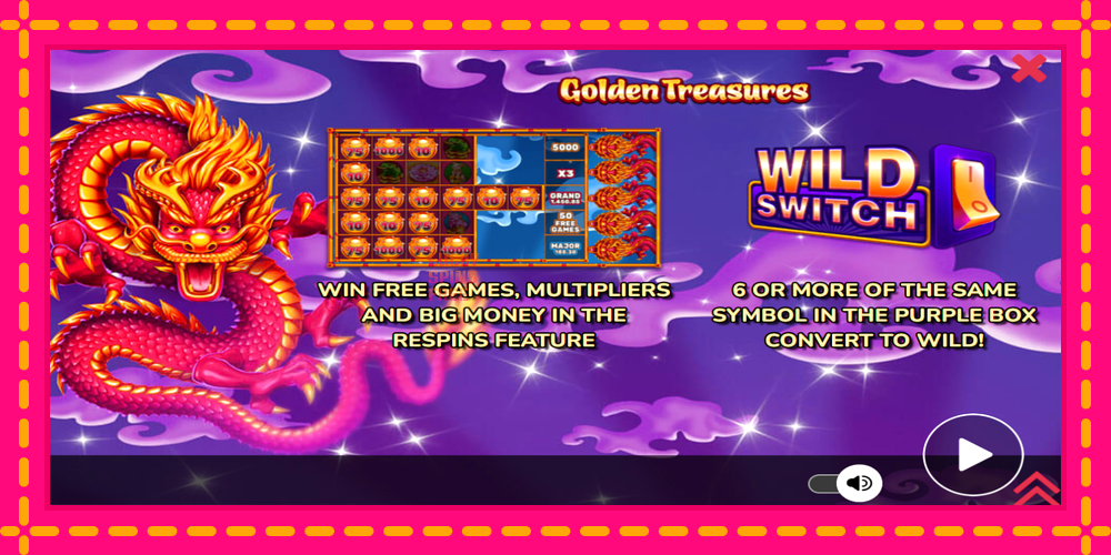 Golden Treasures - thiết bị chơi game với phần thưởng độc đáo, hình ảnh 1