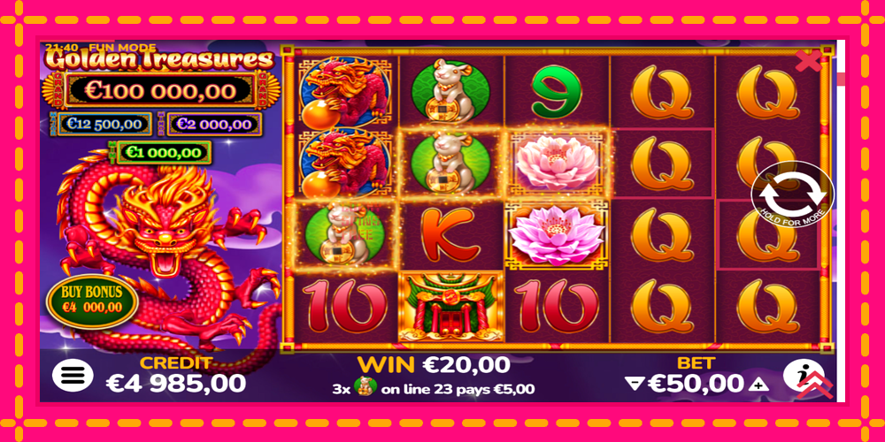 Golden Treasures - thiết bị chơi game với phần thưởng độc đáo, hình ảnh 4