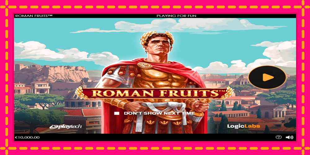 Roman Fruits - thiết bị chơi game với phần thưởng độc đáo, hình ảnh 1