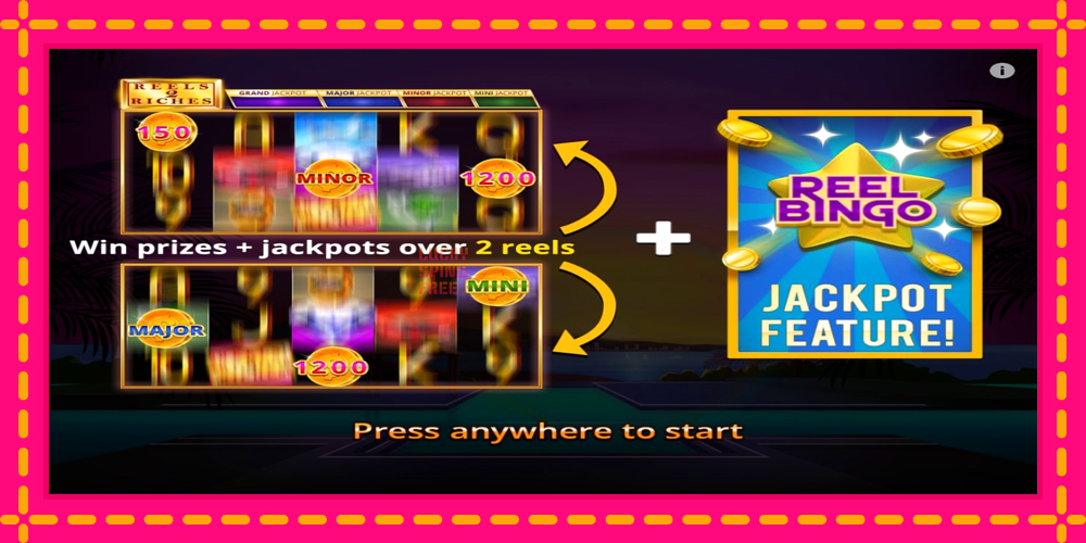 Reels 2 Riches with Reel Bingo - thiết bị chơi game với phần thưởng độc đáo, hình ảnh 1