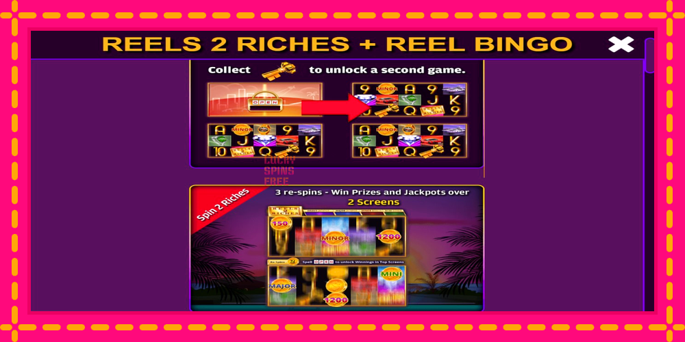 Reels 2 Riches with Reel Bingo - thiết bị chơi game với phần thưởng độc đáo, hình ảnh 4