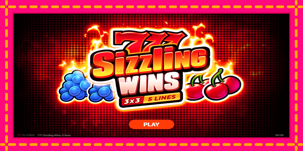 777 Sizzling Wins: 5 Lines - thiết bị chơi game với phần thưởng độc đáo, hình ảnh 1