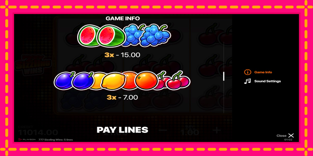 777 Sizzling Wins: 5 Lines - thiết bị chơi game với phần thưởng độc đáo, hình ảnh 5